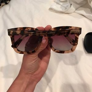 Diff Eyewear Accessories - DIFF Carson tortoise rose gradient sunglasses Diff Eyewear Accessories - DIFF Carson tortoise rose gradient sunglasses